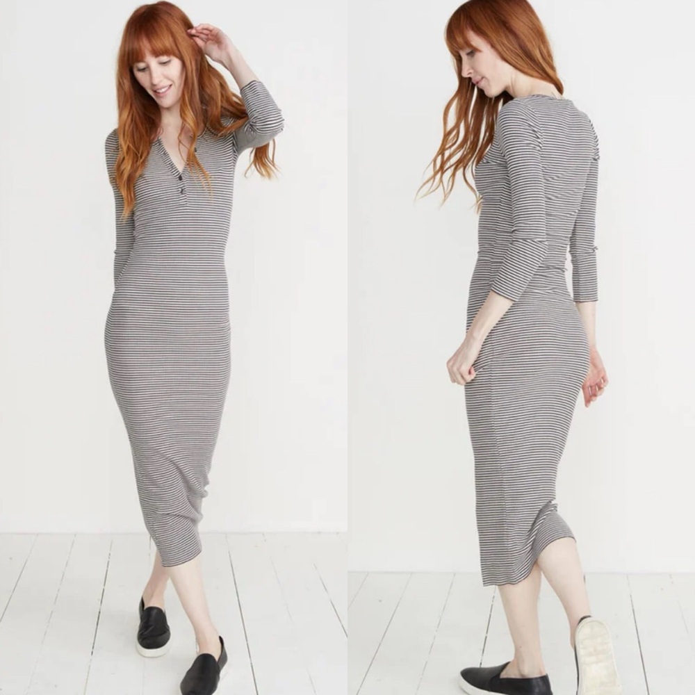 Marine Layer Hannah Midi Dress